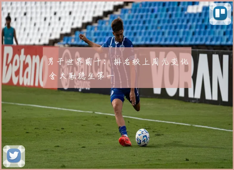 男子世界前十：排名较上周无变化 舍夫勒稳坐第一